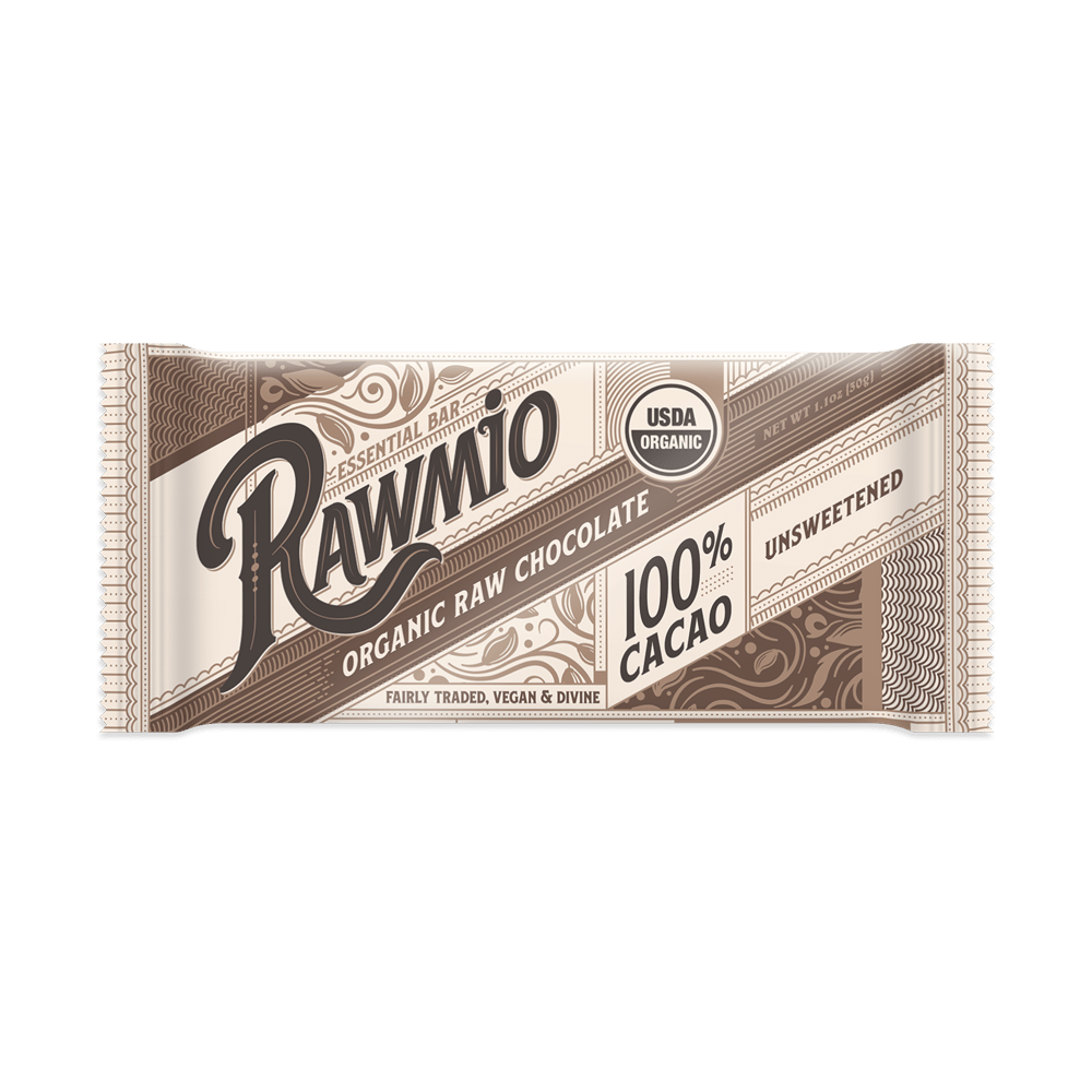 Essential Dark Chocolate Bar - 100% Cacao - Vegan America