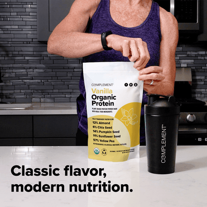 COMPLEMENT® Organic Plant - Based Protein - Vanilla - Vegan America