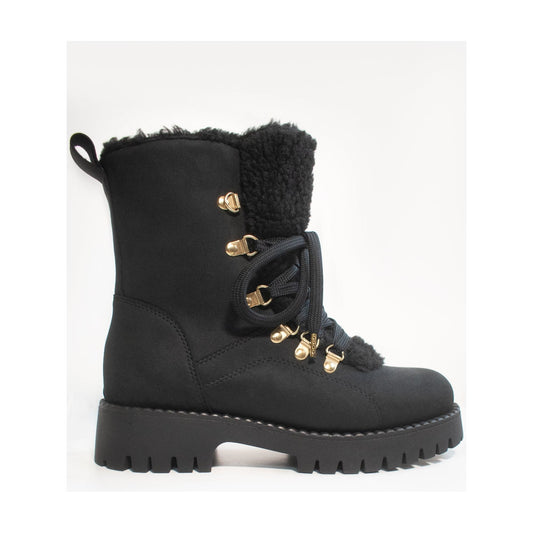 Recycled Vegan Shearling Boots