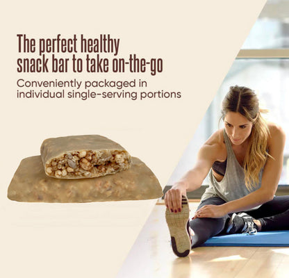 Fitness Vanilla sugar-free Healthy Snack Bar on the go 6 or 12 Pack