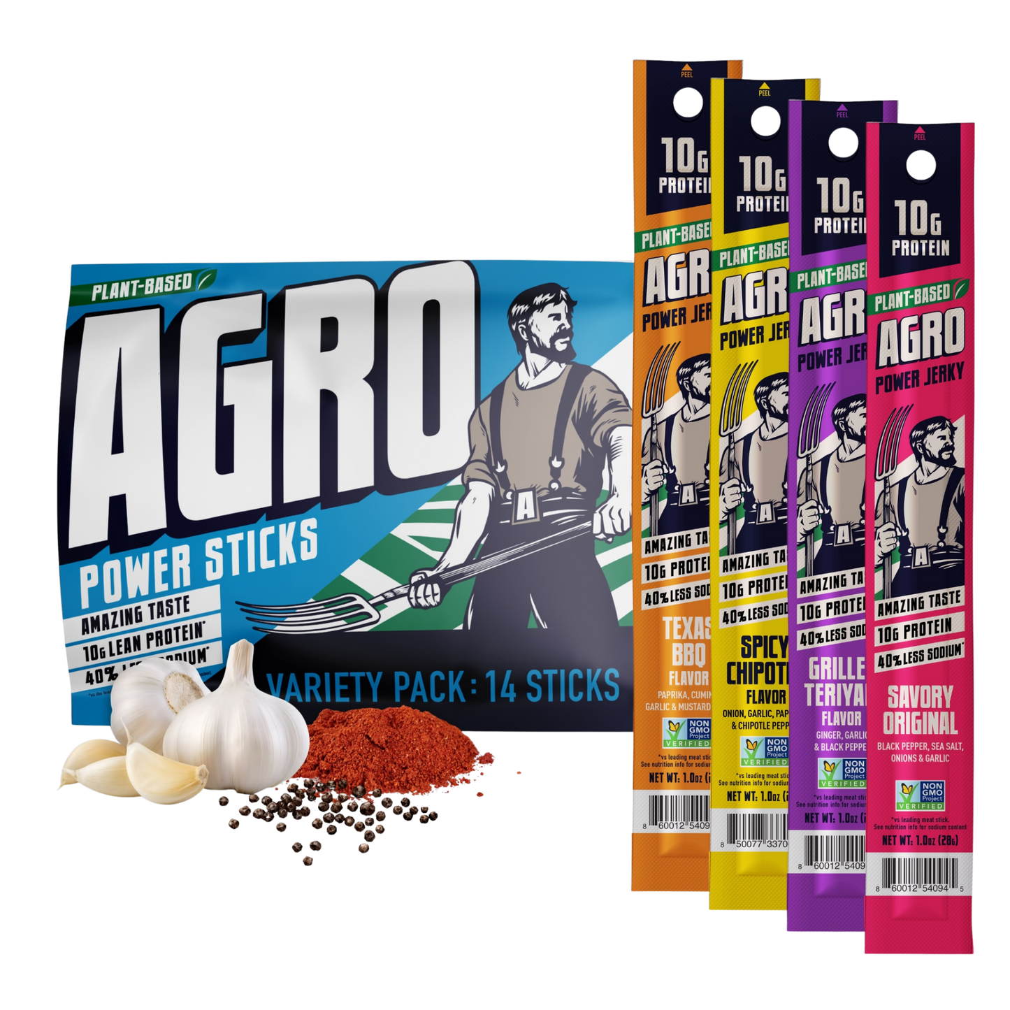 AGRO POWER Sticks - Variety Pack