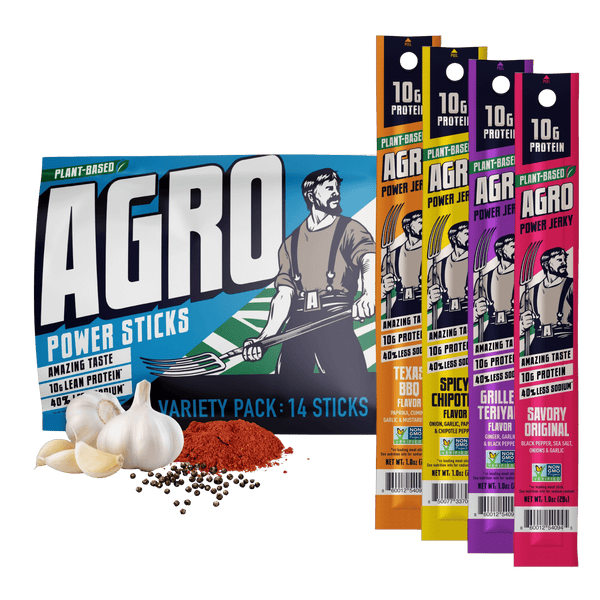 AGRO POWER Sticks - Variety Pack - Vegan America