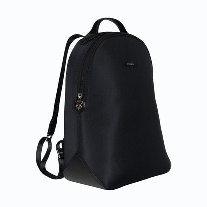 Lively Uppeal™ & Recycled Nylon Black Backpack - Vegan America