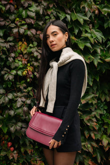Brigitte Couture Uppeal™ Bordeaux Bag - Vegan America
