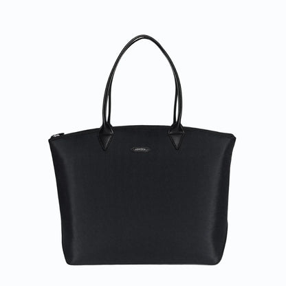Belles Affaires – Jolly Uppeal™ & Recycled Nylon Black Tote Bag - Vegan America