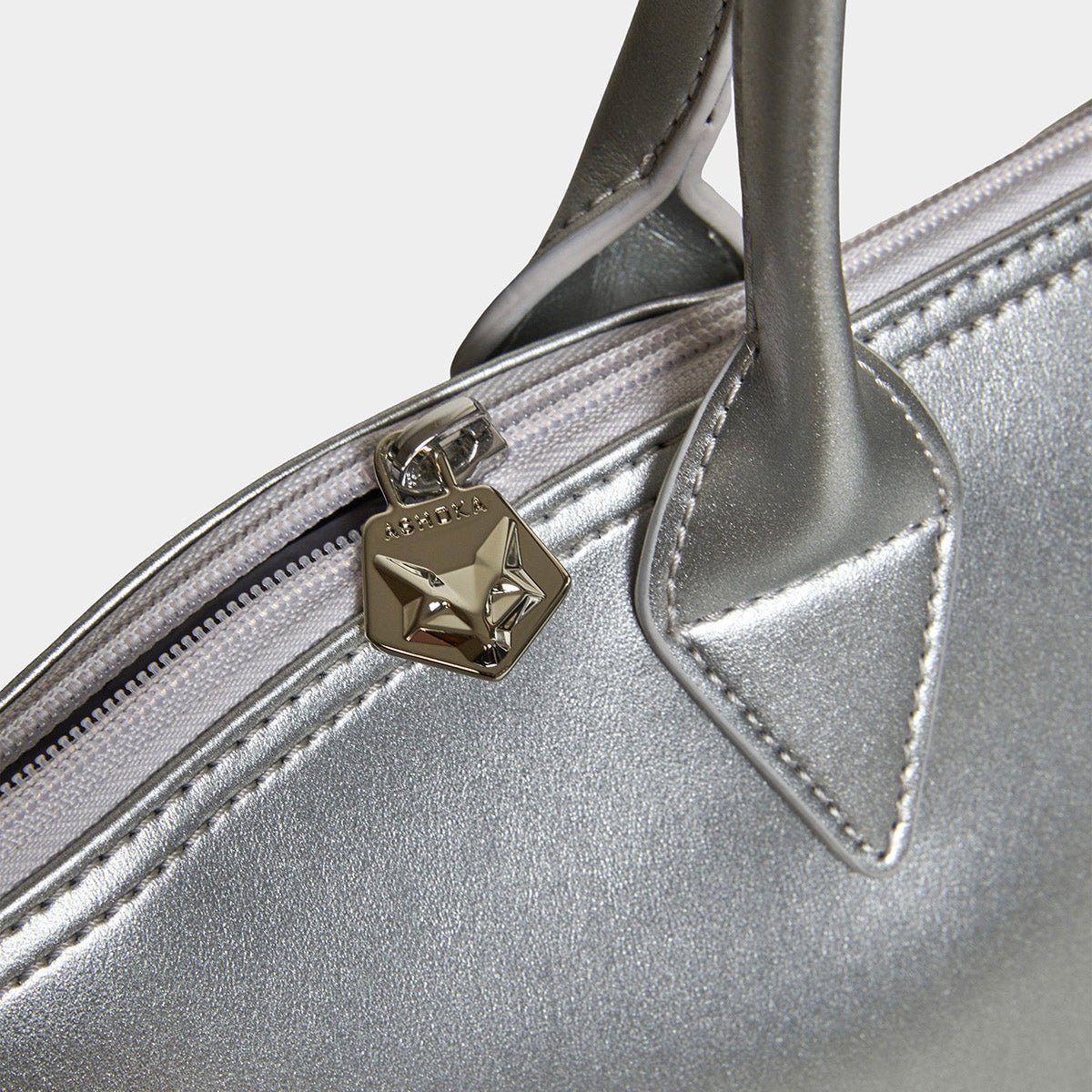 Sac Cabas Jolly Full Uppeal™ Argent - Vegan America