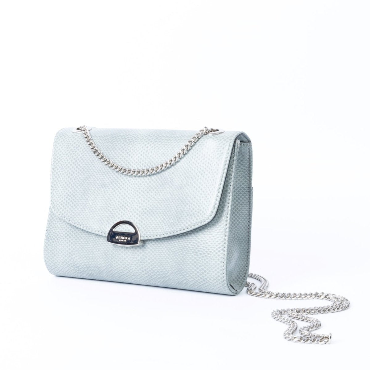 Mini Paname Lizard Uppeal™ Blue Grey Bag - Vegan America