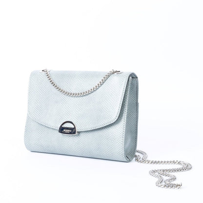 Mini Paname Lizard Uppeal™ Blue Grey Bag - Vegan America