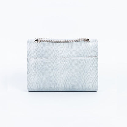 Mini Paname Lizard Uppeal™ Blue Grey Bag - Vegan America