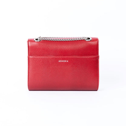 Mini Paname Lizard Uppeal™ Red Bag - Vegan America