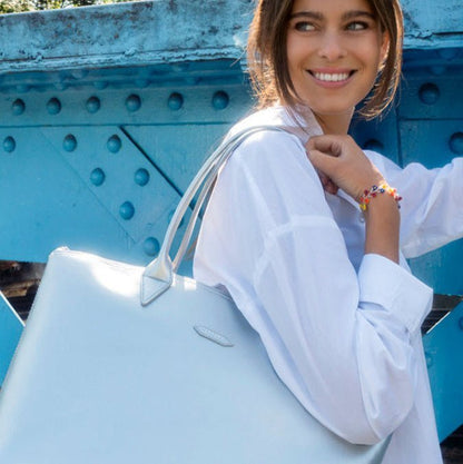 Sac Cabas Jolly Full Uppeal™ Argent - Vegan America