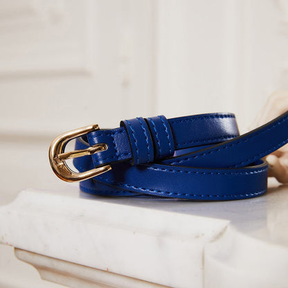 Women’s Electric Blue Uppeal™ Belt - Vegan America