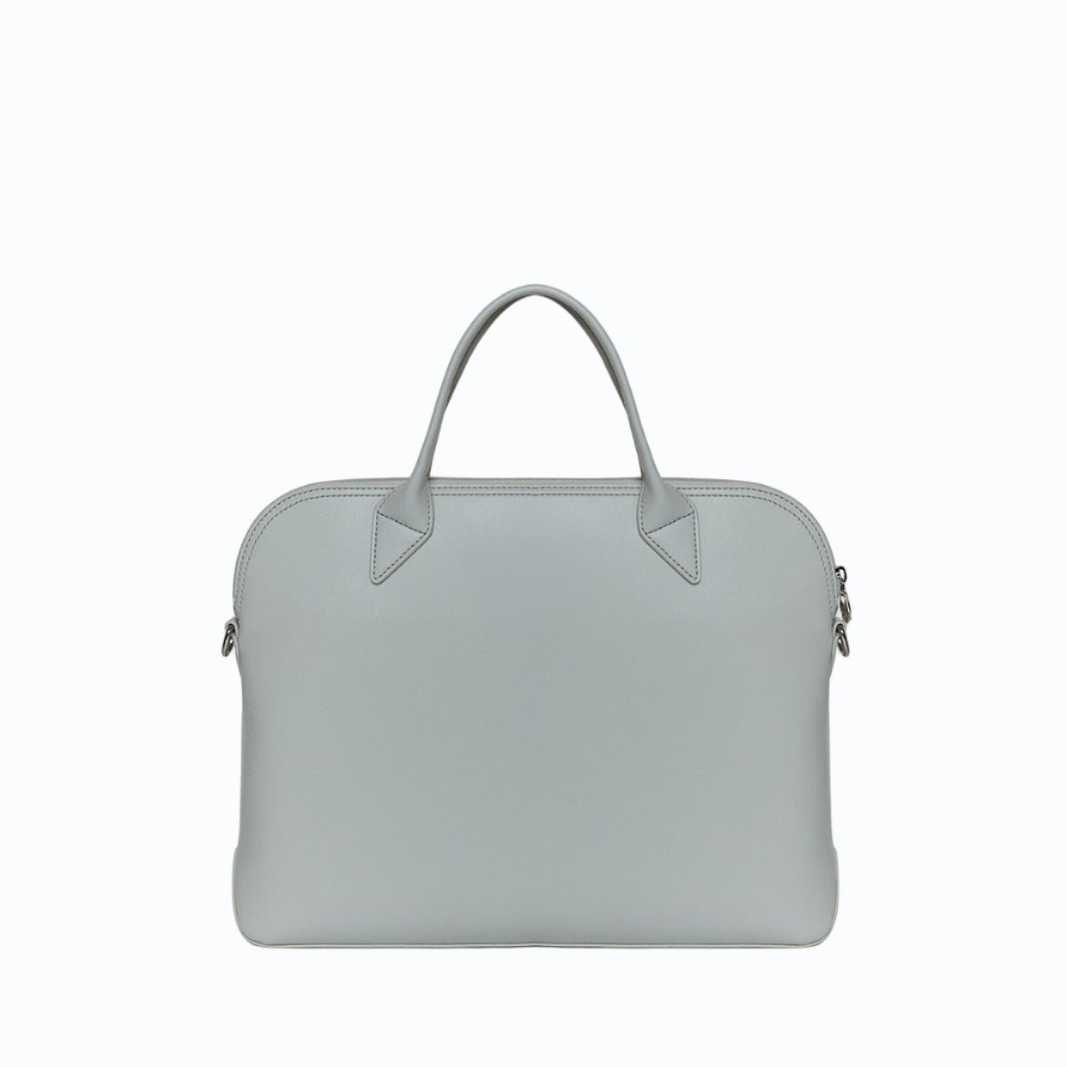 City Full Uppeal™ Pearl Grey Briefcase - Vegan America