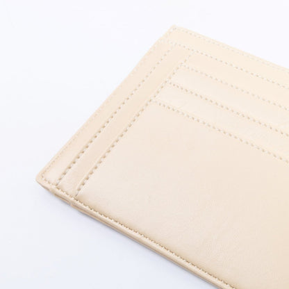 Bamboo Sand Zipped Card Holder - Vegan America