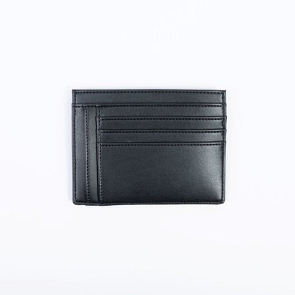 Zipped Uppeal™ Black Card Holder - Vegan America