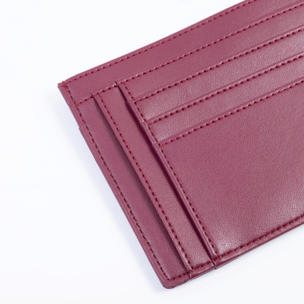 Uppeal™ Bordeaux Zipped Card Holder - Vegan America