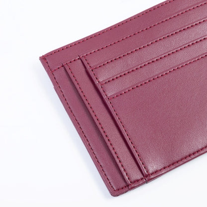 Uppeal™ Bordeaux Zipped Card Holder - Vegan America