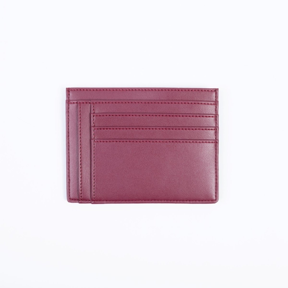 Uppeal™ Bordeaux Zipped Card Holder - Vegan America