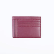 Uppeal™ Bordeaux Zipped Card Holder - Vegan America