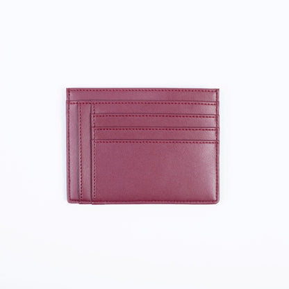 Uppeal™ Bordeaux Zipped Card Holder - Vegan America