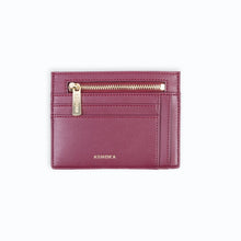 Uppeal™ Bordeaux Zipped Card Holder - Vegan America