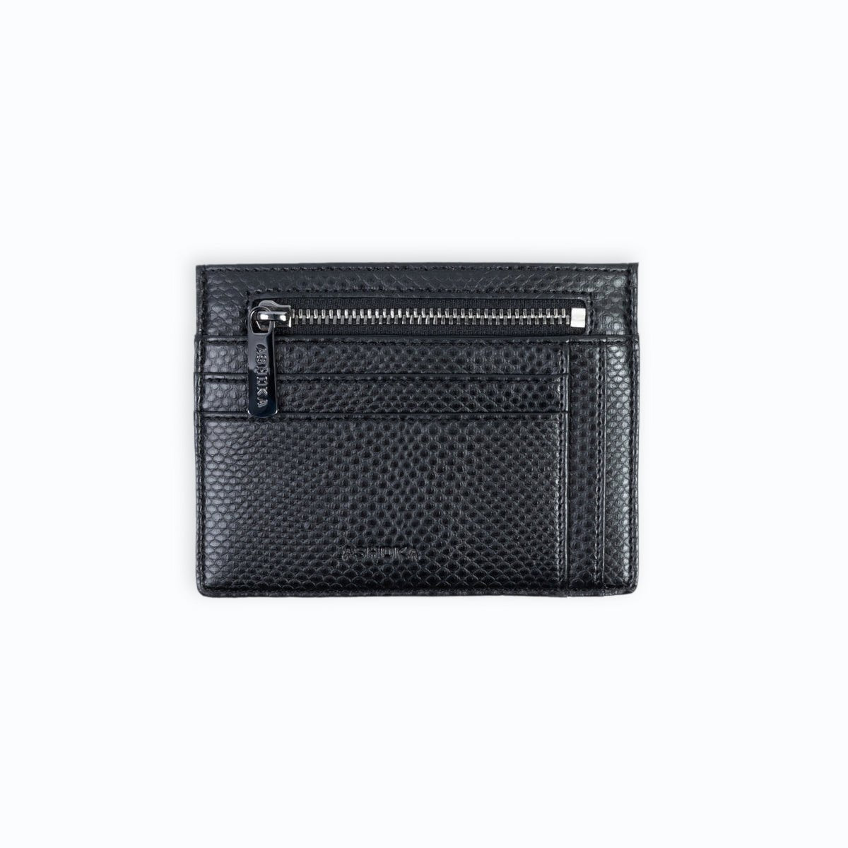 Zipped Uppeal™ Black Lizard Card Holder - Vegan America