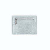 Zipped Uppeal™ Blue Grey Lizard Card Holder - Vegan America