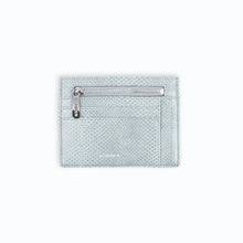 Zipped Uppeal™ Blue Grey Lizard Card Holder - Vegan America