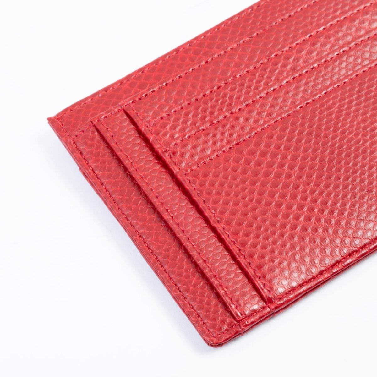 Zipped Uppeal™ Red Lizard Card Holder - Vegan America