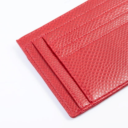 Zipped Uppeal™ Red Lizard Card Holder - Vegan America