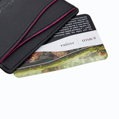 Mylo™ Mushroom Card Holder – Pink - Vegan America