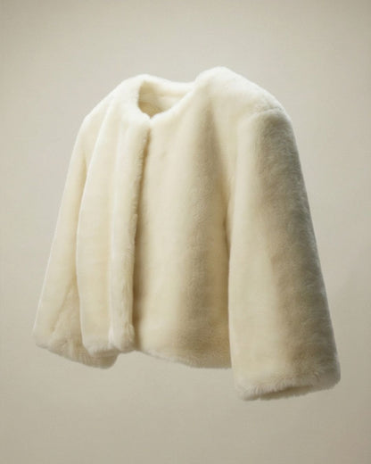 Sophie White Short Jacket - Vegan America