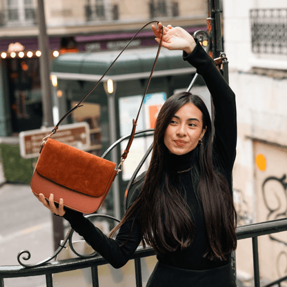 Brigitte Oxymore Uppeal™ Camel Bag - Vegan America