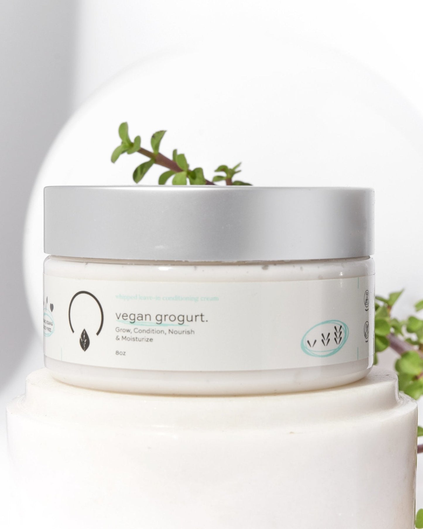 Vegan GroGurt with Chebe and Black Seed Oil