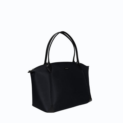 Journey Uppeal™ & Recycled Nylon Black Bag - Vegan America