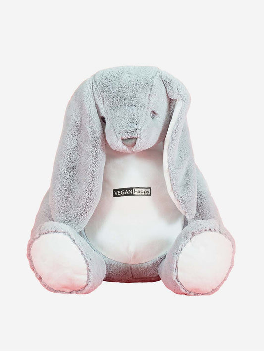 Vegan Babies' Giant Zippie Bunny | Grey
