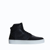 Matéo High-Top Biosourced & Recycled Sneaker – Black - Vegan America