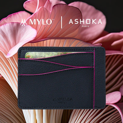 Large Mylo™ Mushroom Card Holder – Pink - Vegan America