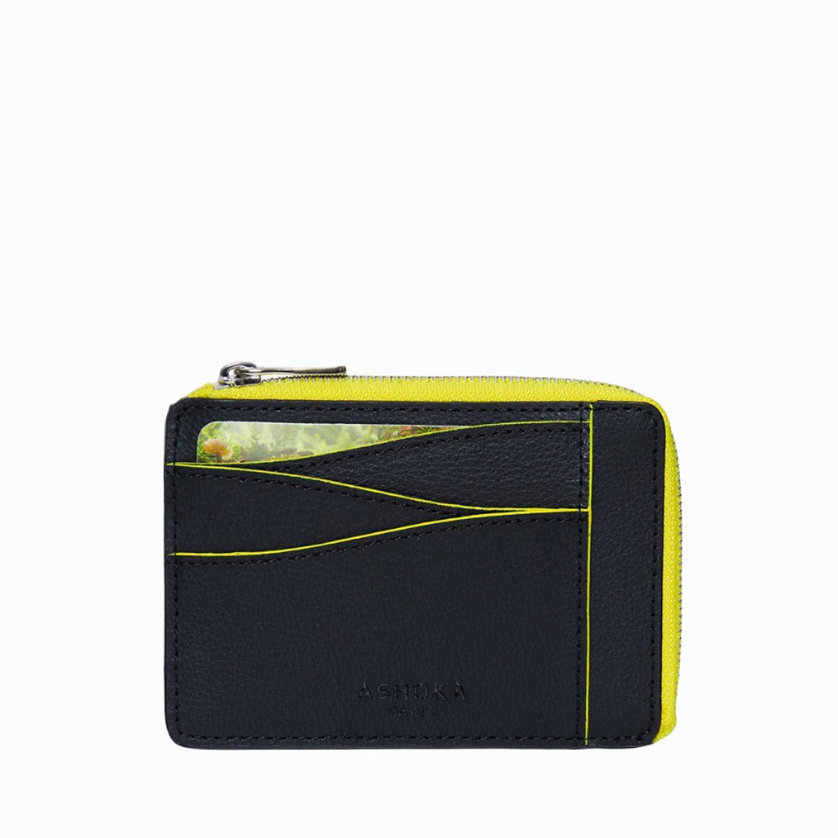 Large Zipped Mylo™ Mushroom Card Holder – Yellow - Vegan America