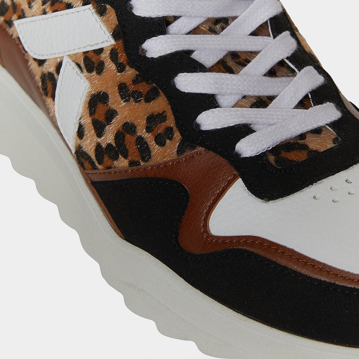 Lewis Running Sneaker – Biosourced & Recycled Leopard - Vegan America