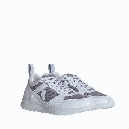 Lewis Running Sneaker – Biosourced & Recycled White - Vegan America