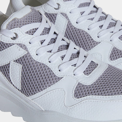 Lewis Running Sneaker – Biosourced & Recycled White - Vegan America