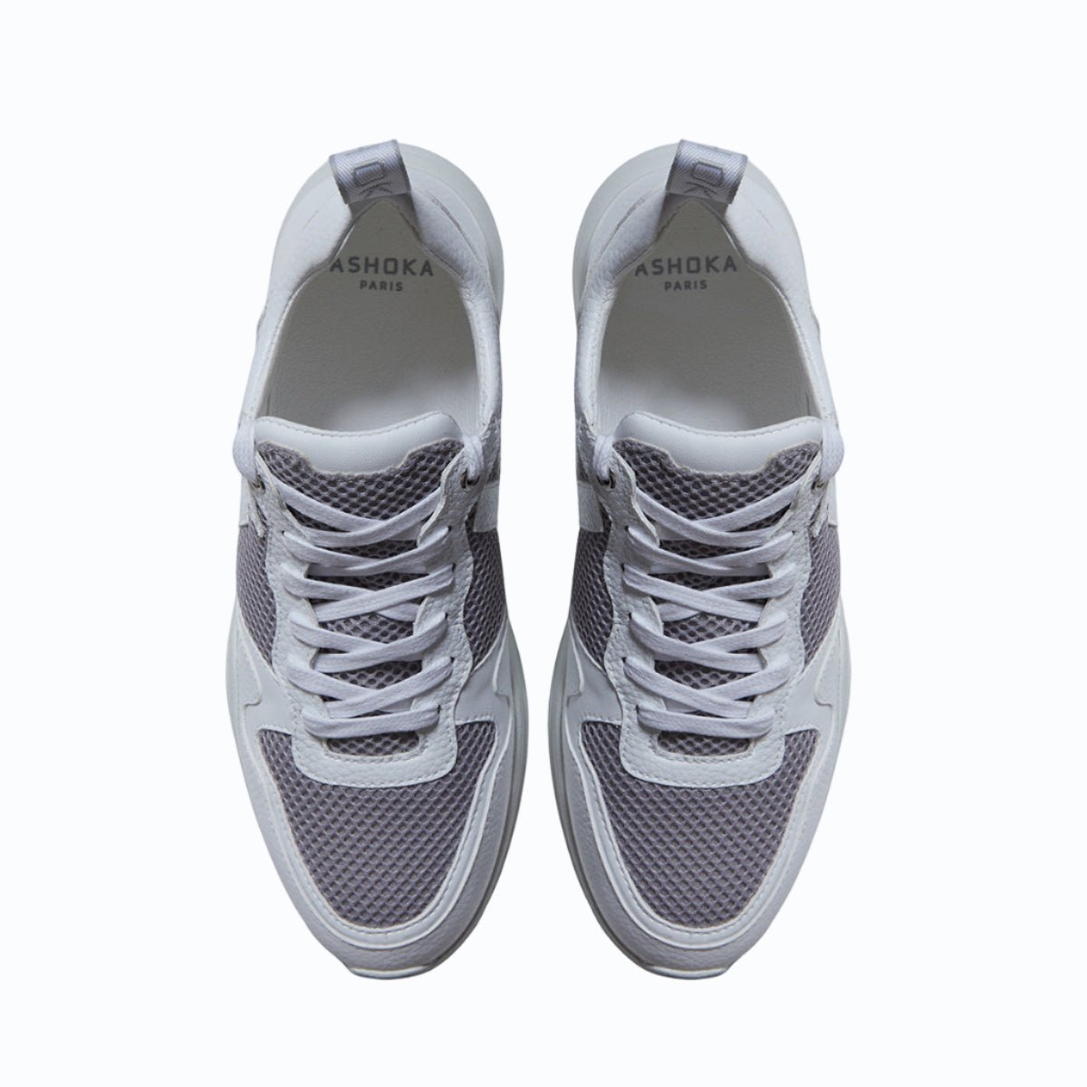 Lewis Running Sneaker – Biosourced & Recycled White - Vegan America
