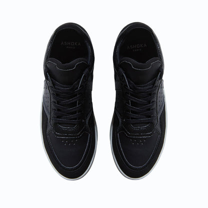 Matéo Low - Top Biosourced & Recycled Sneaker – Black - Vegan America