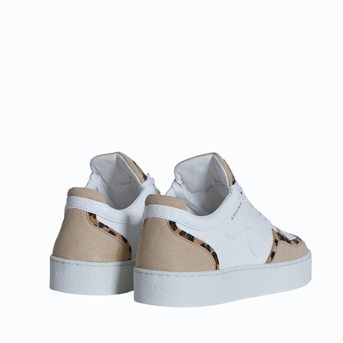 Matéo Low - Top Biosourced & Recycled Sneaker – Leopard - Vegan America