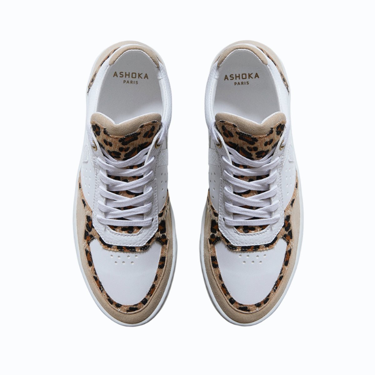 Matéo Low - Top Biosourced & Recycled Sneaker – Leopard - Vegan America