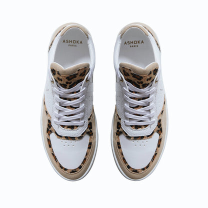 Matéo Low - Top Biosourced & Recycled Sneaker – Leopard - Vegan America