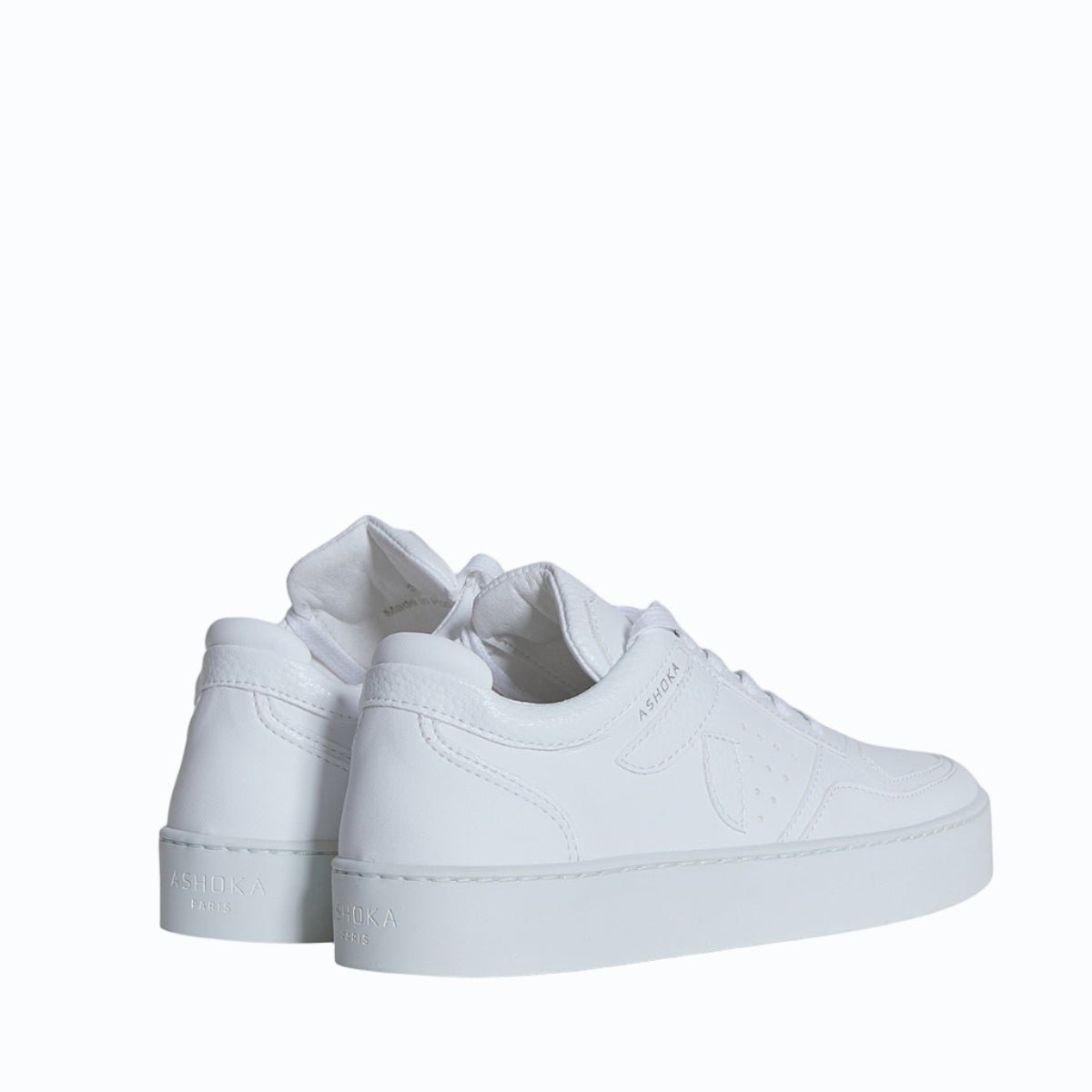 Matéo Low - Top Biosourced & Recycled Sneaker – White - Vegan America
