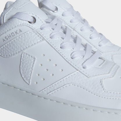 Matéo Low - Top Biosourced & Recycled Sneaker – White - Vegan America