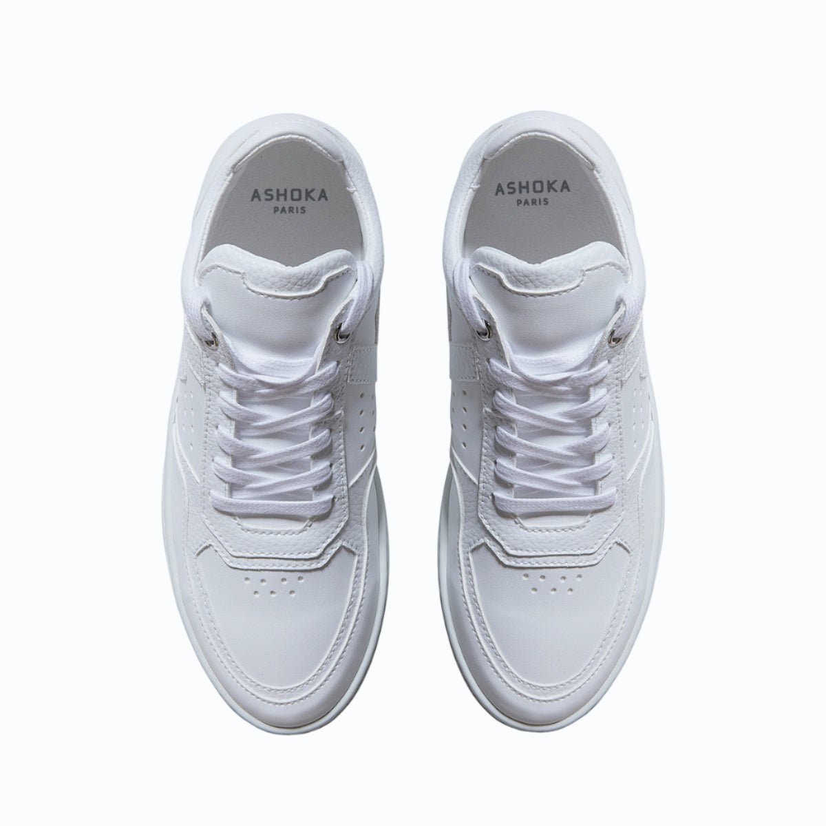 Matéo Low - Top Biosourced & Recycled Sneaker – White - Vegan America